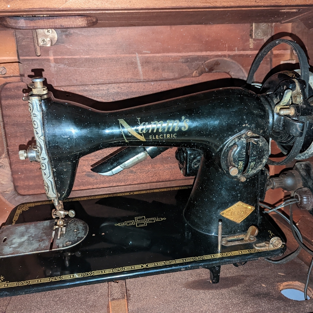 Antique sewing machine
